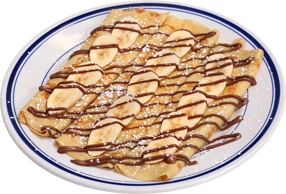 Nutella Banana Crepes at Waffle Pancake House