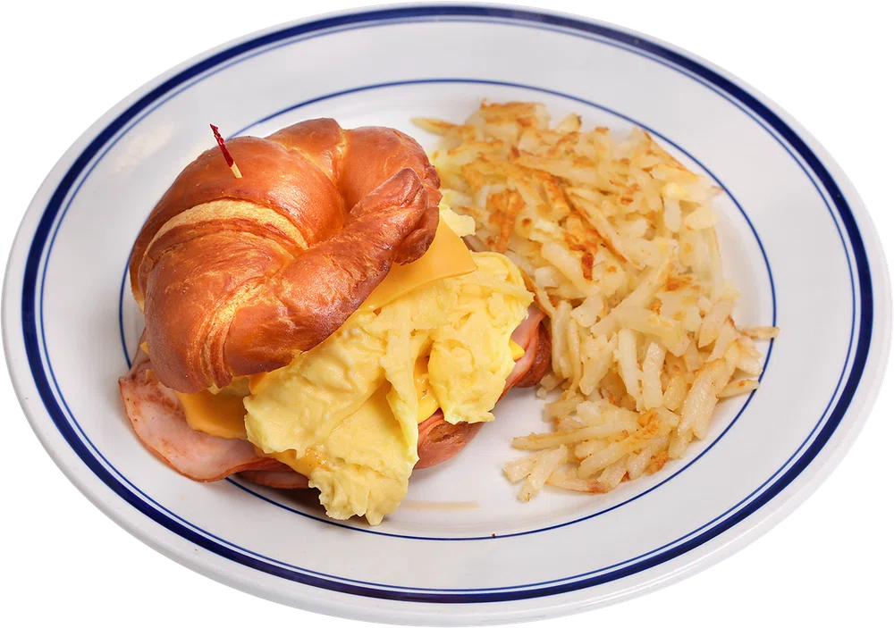 Croissant at Waffle Pancake House