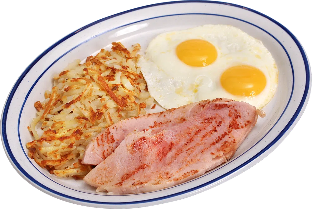 Eggs And Ham at Waffle Pancake House