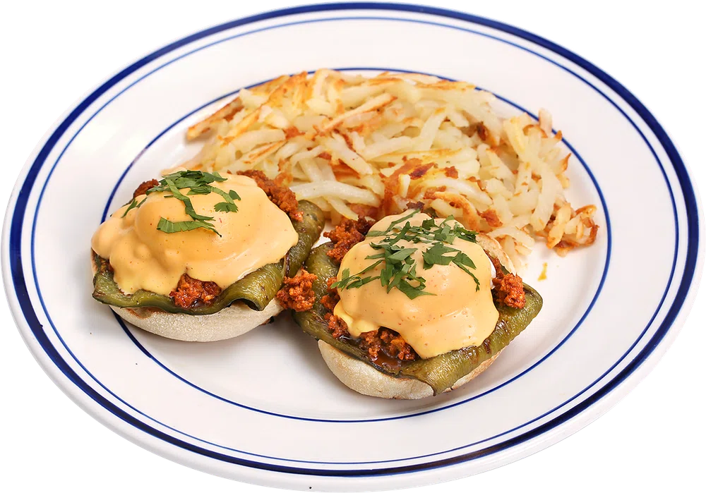 Poblano Benedicts